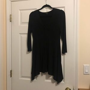 Cupio Long Sleeve Black Blouse Medium